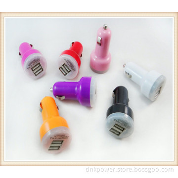 2-Port Car USB Charger for Universal Mobile Device Needs